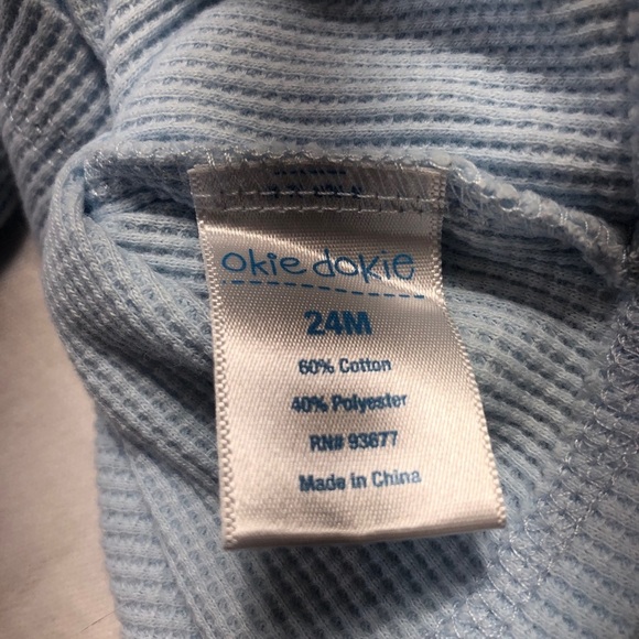 Okie Dokie Amazing n-Messy Long Sleeve Thermal - Picture 6 of 7